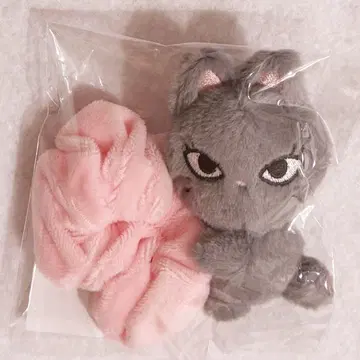 aespa 지젤 스크런치 봉제 인형 라이브 앙콘