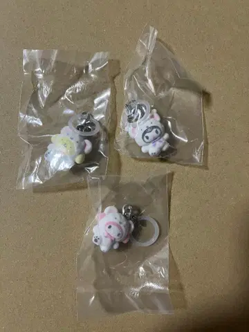 메지루시 액세서리 산리오 캐릭터즈 포근포근 스노우 3종 세트