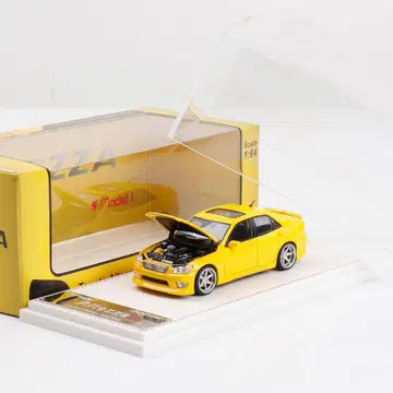 1/64 모델 원 도요타 알테자 RS200 SXE10 옐로우 컬러