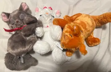 디즈니 리조트 올랭피크 캣 봉제 인형 3개 세트