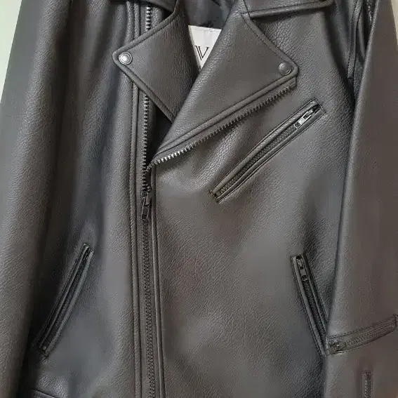 DRESS VOLUME Leather Rider Jacket (Overseas Edition) Size 100, Almost New!