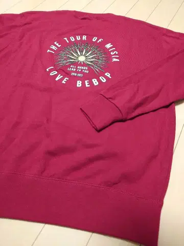 MISIA 굿즈 LOVE BEBOP 투어 굿즈 M 사이즈 트레이닝복
