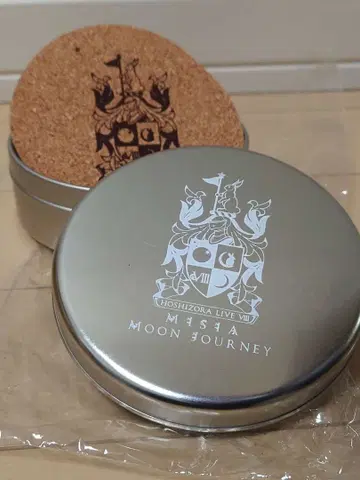 MISIA 굿즈 별하늘의 라이브 MOON JOURNEY 캔 코르크 코스터