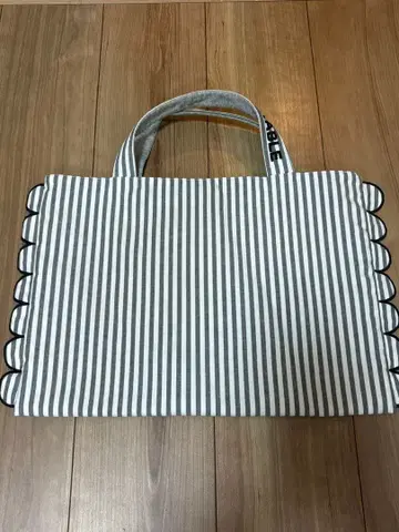 스트라이프 토트백 LINKABLE