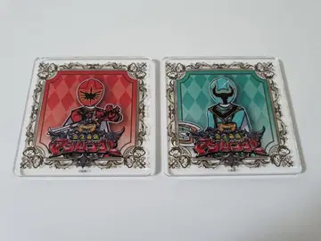 마법전대 마지레인저 테레아사샵 아크릴 마그넷 마지레드 & 마지그린