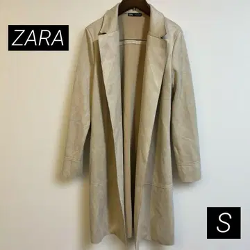 자라 ZARA 버튼리스 체스터 코트 여성용