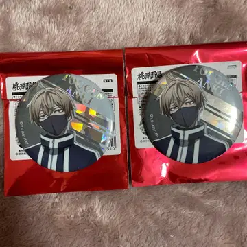 도원암귀 집합 사진 트레이딩 홀로그램 캔뱃지 코우고자키 진