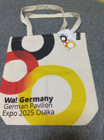 오사카 간사이 만박 독일관 토트백 택 포함 새상품 2025 엑스포