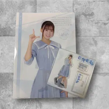 히나타자카46 로손 제일복권 아크릴 스탠드 클리어 파일 오오타 미즈키