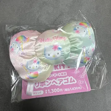 새상품 헬로키티 머리끈 훼미리마트 hello kitty 디자인 F