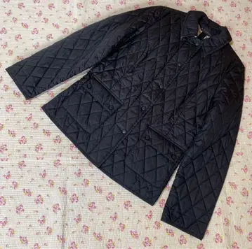 브룩스브라더스 퀼팅 자켓 코트 6 블랙 체크 DMW