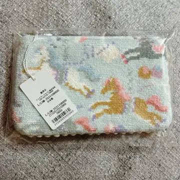 [ 새상품 ] 페이 라브라리 쿠바 폼폼 파우치