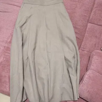 [슬로브 이에나] 그레이 플레어 스커트 가을/겨울 40 사이즈