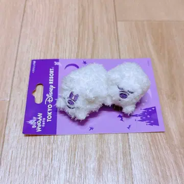 디즈니 할로윈 헤어 클립 유령