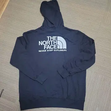 THE NORTH FACE 블랙 후드 부착 후드티 4968