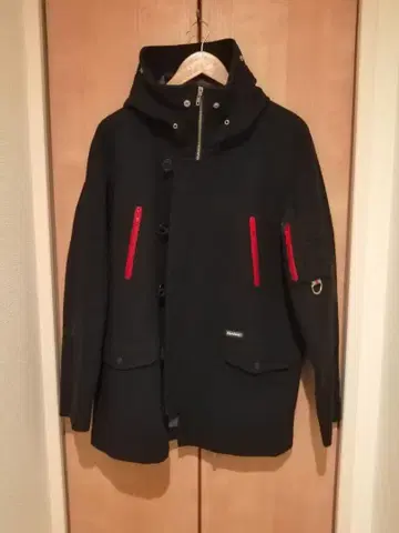 엑스라지 네이비 후드 부착 자켓