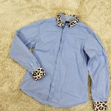 PAUL SMITH 캐주얼 셔츠 레오파드 칼라