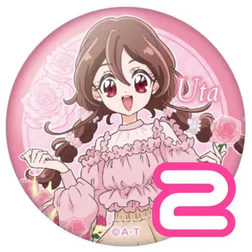 사쿠라 우타 캔뱃지 키미토 아이돌 프리큐어 7