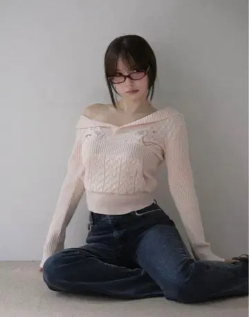 andmary Taylor hoodie knit tops pink