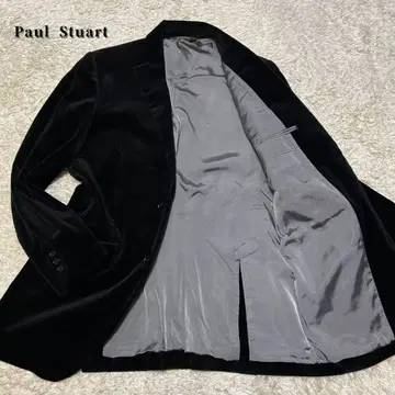[ 새상품급 ] 폴 스튜어트 테일러드 자켓 벨로아 블랙 2 L