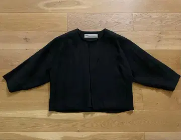 PLAIN PEOPLE 노카라 자켓 블랙