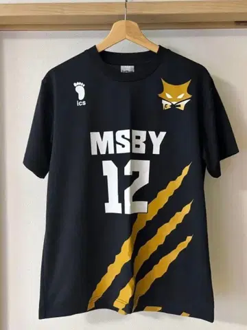 호시우미 MSBY 유니폼 T셔츠 M 블랙