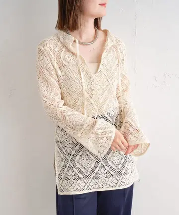 Omekashi 스키퍼 레이스 풀오버