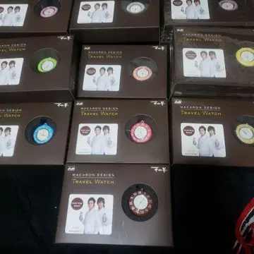 마카롱 디자인 트래블 워치