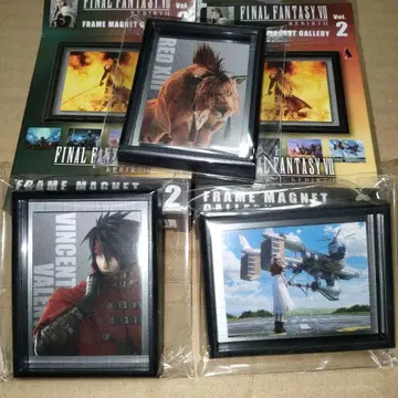 파이널 판타지 VII 마그넷 아트 빈센트 레드 앨리스