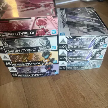 30MM 아체 루비 4종 캐논 바이크 등 일괄 상품