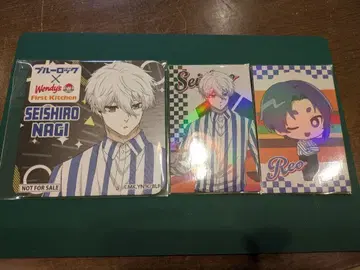 블루 록 웬디스 카드 코스터 미카게 레오 나기 세이시로