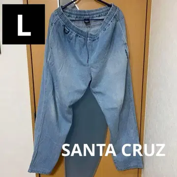 산타 크루즈 블루 이지 팬츠 L 셰프 팬츠