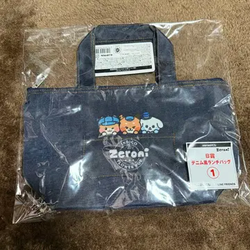 Zeroni 에니마이 복권 B상 데님풍 런치 백 비니니 슈니니 비니니