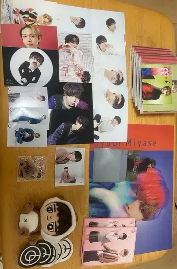 미야세 류비 브로마이드 봉제 인형 CD