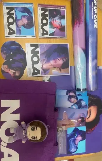 NOA CD 포스터 봉제 인형 토트백