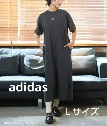 새상품 미사용 adidas 아디다스 티셔츠 원피스 L 사이즈