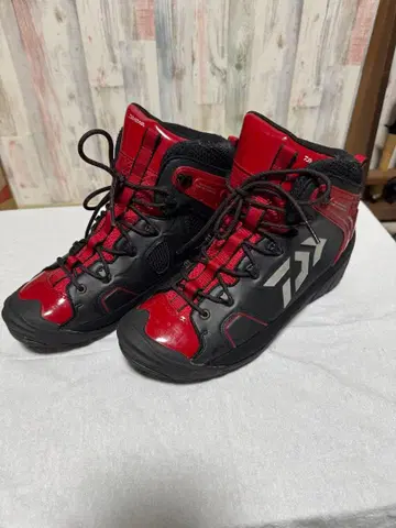 다이와 DS-2111 낚시용 신발 27cm 레드/블랙