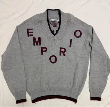 엠포리오 아르마니 니트 스웨터 남성용 EMPORIO ARMANI