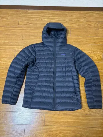 patagonia 남성용 다운 스웨터 후디 블랙