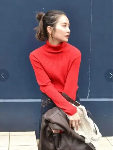 Ungrid 워셔블 터틀 니트