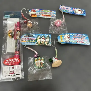 헬로키티 고토치 키티 끈 장식 음식 계열