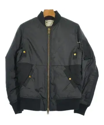 WHITELINE 밀리터리 블루종 남성용