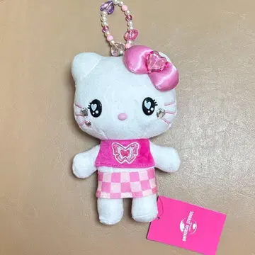 USJ 유니버셜 한정판 키티 봉제 인형 펄 체인