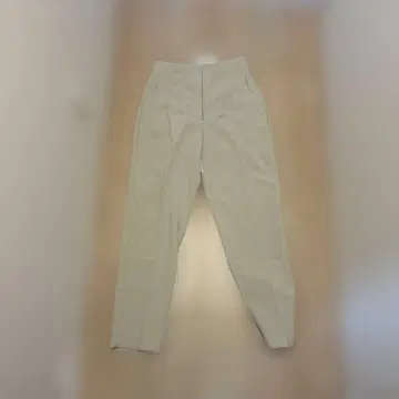 ZARA 베이지 하이웨스트 슬림핏 팬츠 M 사이즈 미사용 새상품