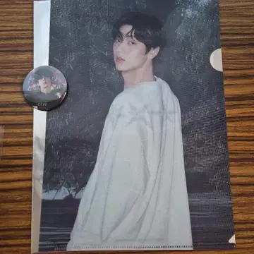 TXT 수빈 클리어 파일 캔뱃지 cafe