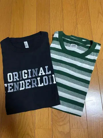 텐더 로인 TENDERLOIN T셔츠 2세트 새상품급