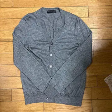 TOMORROWLAND tricot 그레이 가디건 캐시미어 실크