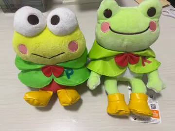 개구리 피클스 케로케로케로피 콜라보 봉제 인형 S 레인 판초 세트