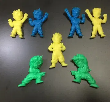 드래곤볼 Z 지우개 [ 손오천 & 트렁크 & 오천크스 ] PVC 인형