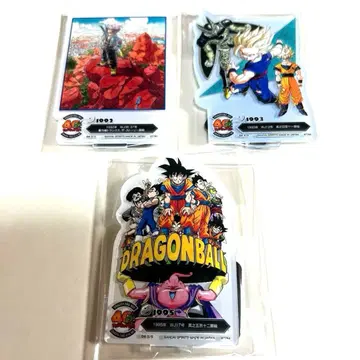 제일복권 드래곤볼 40th F상 아크릴 스탠드 3종